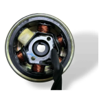VOLANTE COMPLETO Y CLUTCH ARRANQUE ACTIV 110 UNI 110 ORIGINAL