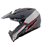 CASCO DOBLE PROP AP28 NESH GRIS ROJO MATE-M