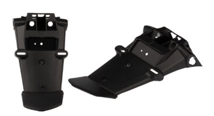 GUARDABARRO TRASERO CON PORTA PLACA PARA XTZ 125 YAHOSUKA