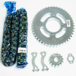 KIT DE ARRASTRE CR4 200 4 HUECOS PT45C-PD14C-428-H-132-C) DORADA CASSARELLA - Imagen 2