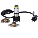 BOMBILLO LUZ LED DE 30W-42W AC-DC 9-80V 3000 LUMENS BAJA Y 4200 LUMENS ALTA.BASE