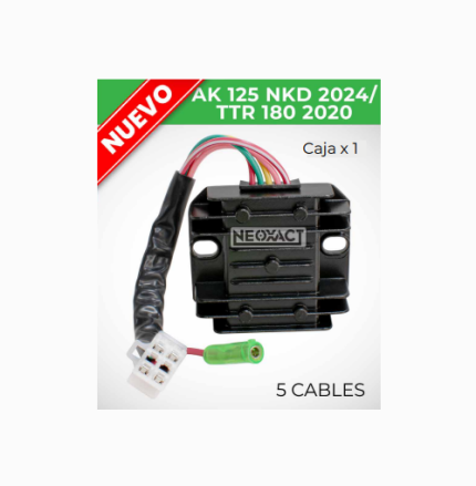 REGULADOR RECTIICADOR 5 CABLES AK 125 NKD 2024