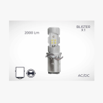 BOMBILLO PLUS 8 LED COB BA20D 8W/12W 2000 LM AC/DC T. PHILLIPS