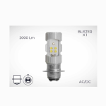 BOMBILLO UNA PATA 8 LED COB P15D-25-1 8W/12W 2000LM AC/DC T.PHILLIPS