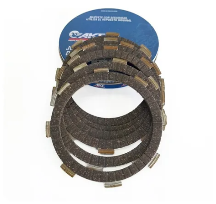 JUEGO DE DISCOS DE CLUTCH AKT DS 200 RP X 6 DISCOS JUDER