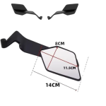 ESPEJO ALERON PUNTA TRIANGULAR  LUJO