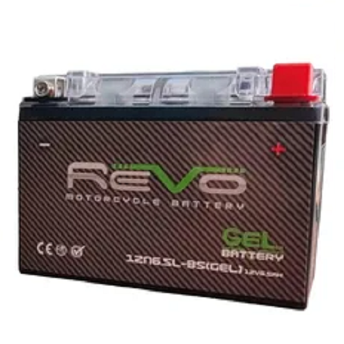 5441 BATERIA REVO GEL 12N 6.5 AKT 125 SL AKT 125 NKD AKT 125 TT REVO - Imagen 1