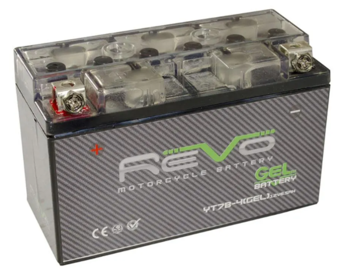 BATERIA REVO GEL YT7B-4 BWS 125 BWS X AK 200 SM XM REVO - Imagen 1