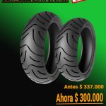 COMBO DE LLANTAS 130 70 12 Y 120 70 12 TIMSUN