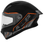 CASCO AXXES  INTEGRADO BUSHI NEGRO NAR MATE TALLA M
