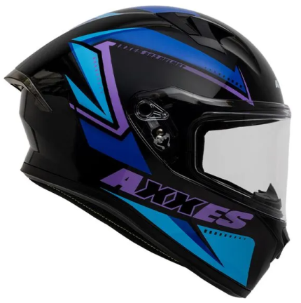 CASCO INT AXXES RAGE N MATE MORADO TALLA XL