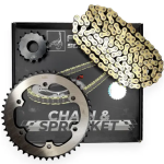 KIT ARRASTRE 15X46 (428H-140 DORADA).FZ 25/REVO SCORPION_KITX3