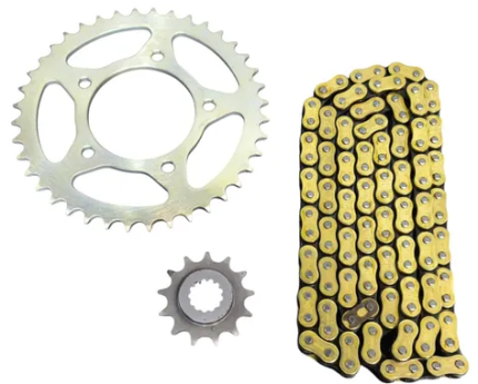 KIT ARRASTRE 13X40 (520H-120 DORADA).GIXXER 250/REVO SCORPION_KITX3