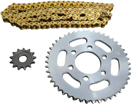 KIT ARRASTRE 13X46 6H (428H-132 DORADA).BENELLI 180S-TNT 180-PRO/REVO SCORPION_3