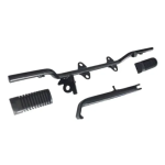 SET REPOSAPIE CENTRAL Y PARAL LATERAL COMPLETA AKT 125 SL NKD
