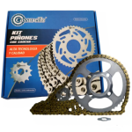 KIT  DE ARRASTRE DISCOVER MAX 125 4 HUECOS (PT45C-PD14C-428-H-132-C) DORADA CASA