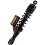 AMORTIGUADOR IZQUIERDO NITROX NEGRO CROMADO BWS 125X/SCOOT PARTS_UND