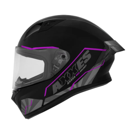 CASCO AXXES INT BUSHI NEGRO MOR MATE L