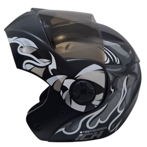 13950 CASCO ABATIBLE ICH 3110 VIBOR NEGRO TALLA XL - Imagen 1