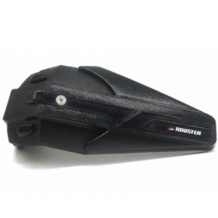 CORTA VIENTOS ARROW NEGRO SIN ESTAMPADO CON BARRA