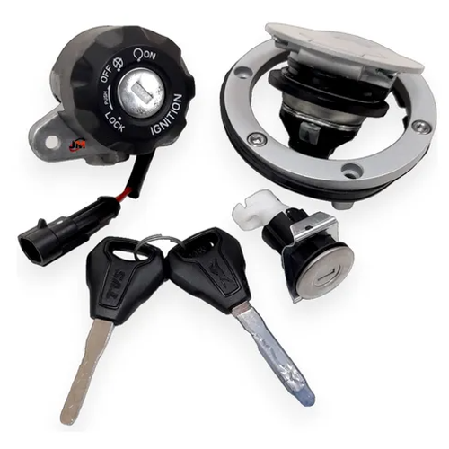 14122 KIT SUICHE DE ENCENDIDO + UN SEGURO + T TANQUE.TVS APACHE RTR 200 4V-FI-XCONNECI - Imagen 1