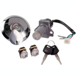 SUICHE DE ENCENDIDO + TAPA TANQUE + UN SEGURO.CBF 125/REVO_KIT