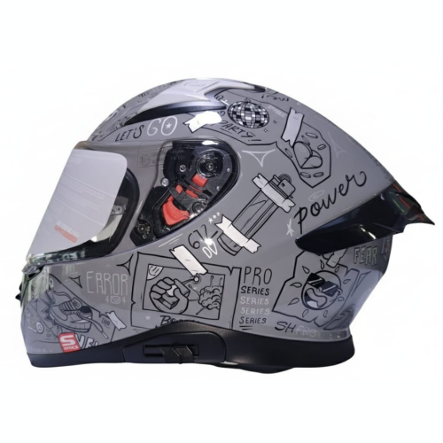 14221 CASCO INTEGRAL SHAFT_PRO612_DV_Ev GRIS TALLA XL - Imagen 1