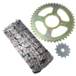 KIT ARRASTRE TVS 125 FLAME/STRIKER 13T/ 45T 428HX116L CON CADENA REFORZADA DORAA