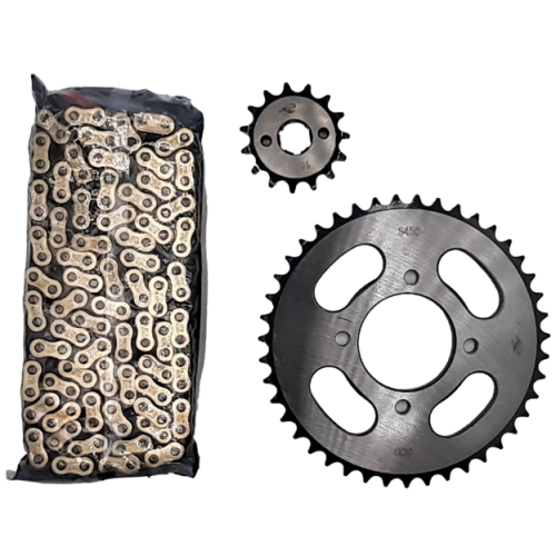 14303 KIT DE ARRASTRE GS X 150 4 H (PT43C-PD15C-428-H-132-C) DORADA CASSARELLA - Imagen 1