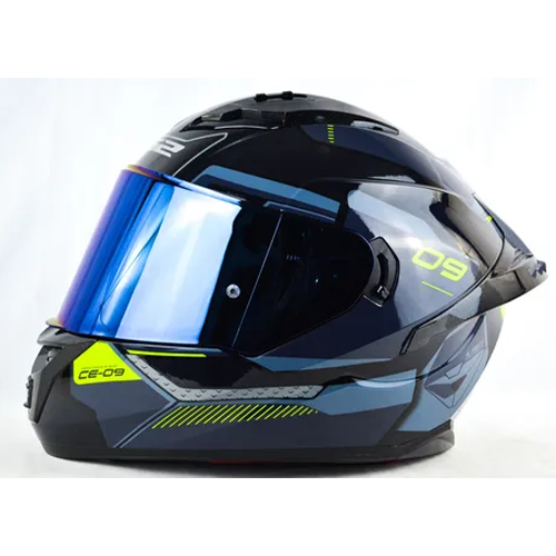 13235 CASCO INTEGRAL LS2 FF806 CE-09 AZUL TALLA L - Imagen 1