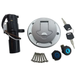 KIT SUICHE DE ENCENDIDO LLAVE PLANA+ UN SEGURO TAPA+TAPA TANQUE PULSAR 135