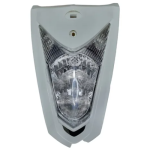 COMBO FAROLA + CARENAJE AGILITY-RS125/FLY-125 BLANCO