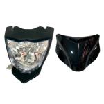 COMBO FAROLA + CARENAJE C/VISOR XTZ-150 MODELO NUEVO NEGRO