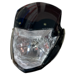 COMBO FAROLA + CARENAJE C/VISOR YBR-125 ESD NEGRO