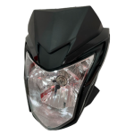 COMBO FAROLA + CARENAJE CB-160 F NEGRO