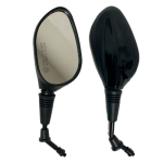 ESPEJO AGILITY-125 RS/150/FLY-125 8MM NEGRO (PAR) MOD. NUEVO (IZQ ROSCA DER