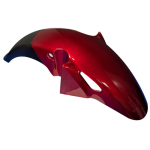 GUARDABARRO DELANTERO CBF150 INVICTA ROJO/NEGRO MODELO VIEJO  2012-2013