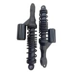 AMORTIGUADORES BWS 125 RESORTE NEGRO CON PIPA PAR