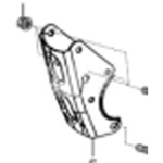 PLATINA SOPORTE DEL. MOTOR HUNK 125 ORIGINAL