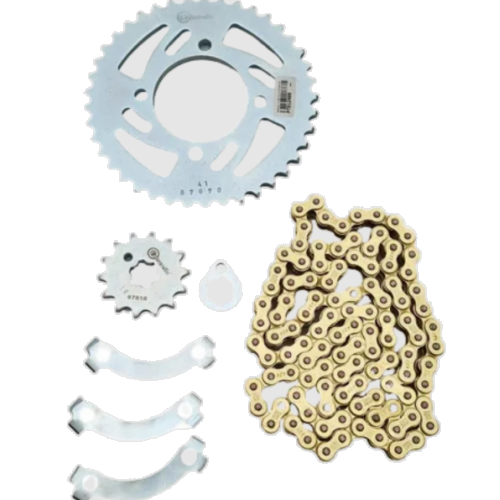 16214 KIT DE ARRASTREC CRYPTON 115 FI 420-110-4H-15T DORADO - Imagen 1