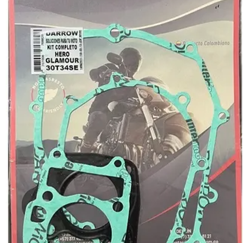 16297 KIT COMPLETO DE EMPAQUES HERO GLAMOUR - Imagen 1
