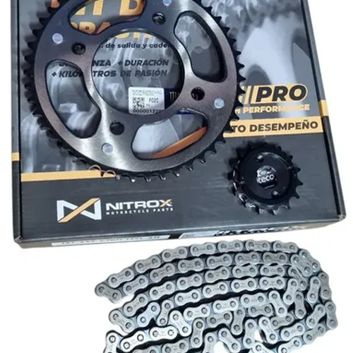 16723 KIT DE ARRASTRE CB160F 15T-47T-428H-132L-4H - Imagen 1