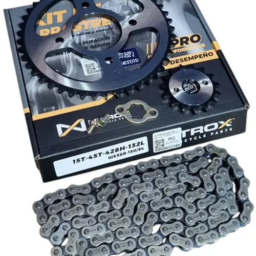 16728 KIT DE ARRASTRE GIXXER 150 15T-45T-428H-132L - Imagen 1