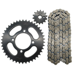 KIT DE ARRASTRE YCZ 110 14T-42T-428H-124L-4H  13T-45T-520H-122L-4H