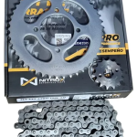 KIT DE ARRASTRE LIBERO 125,LIBERO 125 YBR 125 ESD  14-45T-428H-124-4H